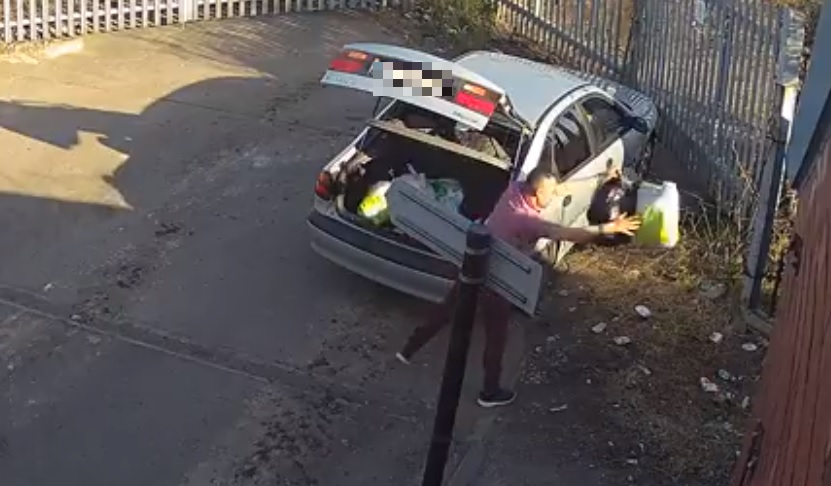 Hull City Council is calling on the public to help identify a man they wish to speak with in regards to a fly-tipping incident that was caught on camera.