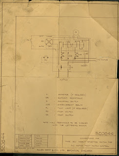 One of many electrical diagrams found on board the Corsair.