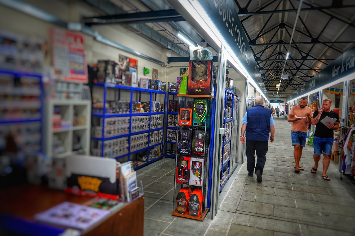 Trinity Market is not just about the food - it also features a range of great independent shopping outlets.