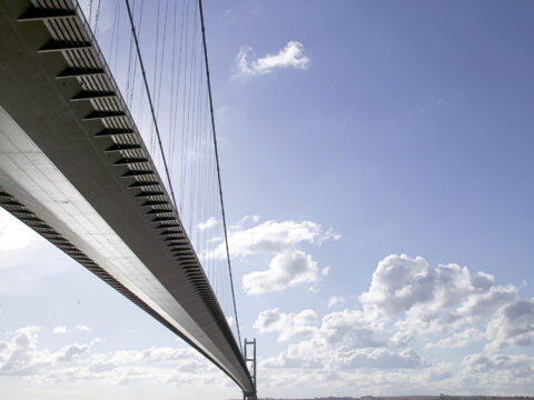 View article Coronavirus: Humber Bridge toll booths closed as drivers directed through tag lanes
