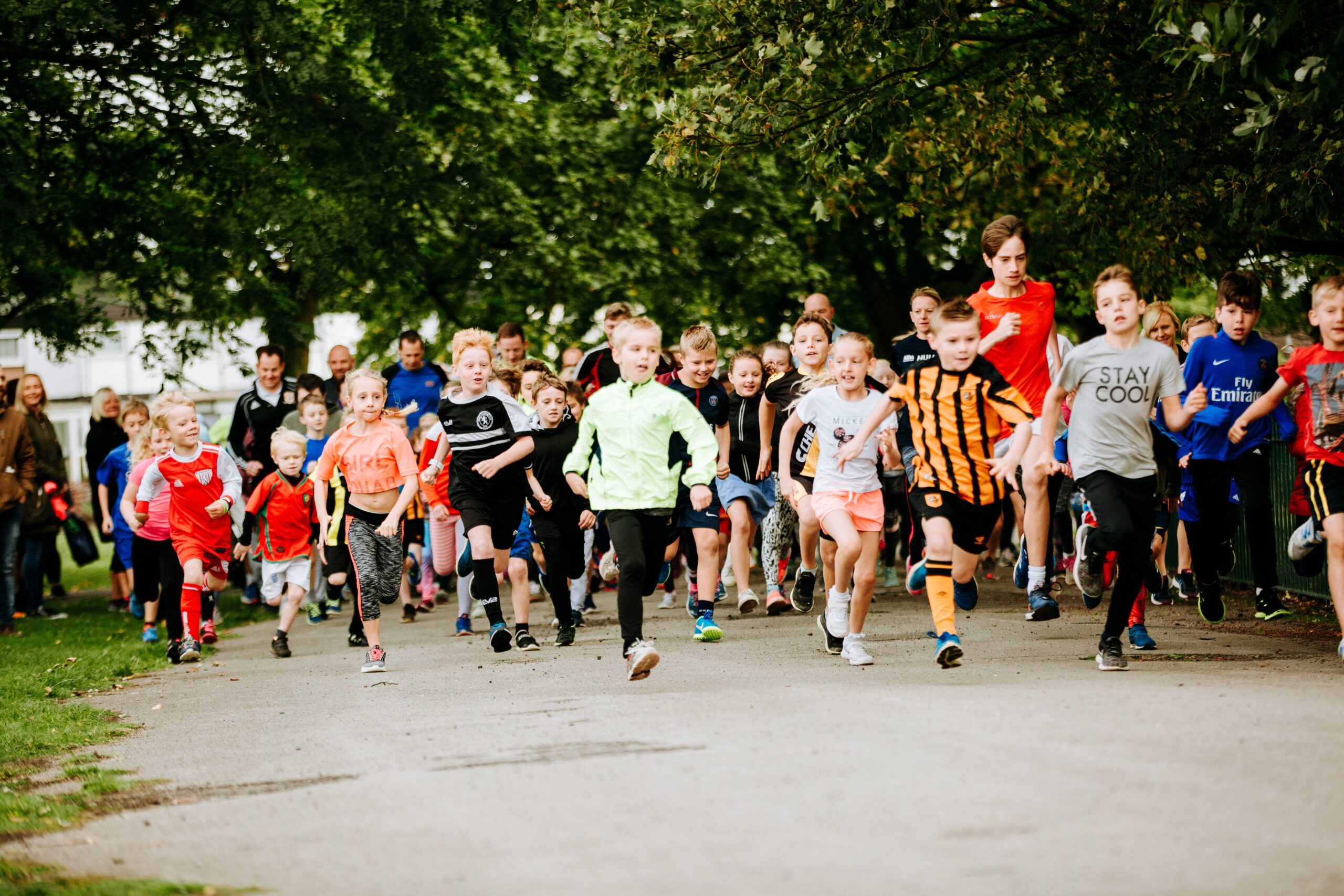 The junior parkrun takes place at Alderman Kneeshaw recreation ground every Sunday at 9am.