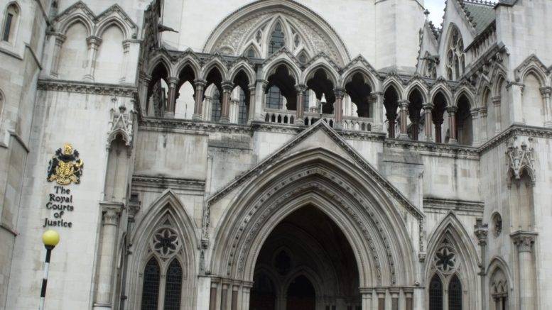 The Royal Courts of Justice. Picture: Elliott Brown