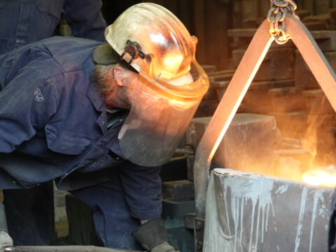 View article Historic Pearson Park archway taking shape