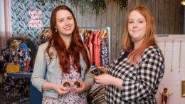 Owner Nicola Gibbons, right, with manager Anna Carter at Tessies in Hull's Fruit Market.