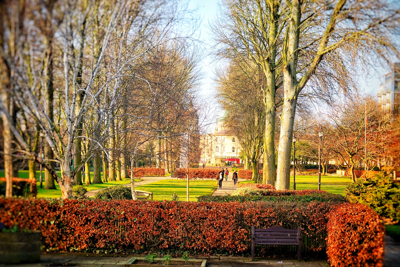 Queens Gardens in Hull city centre.