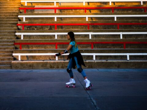 View article Get your skates on at Fruit Market roller rink