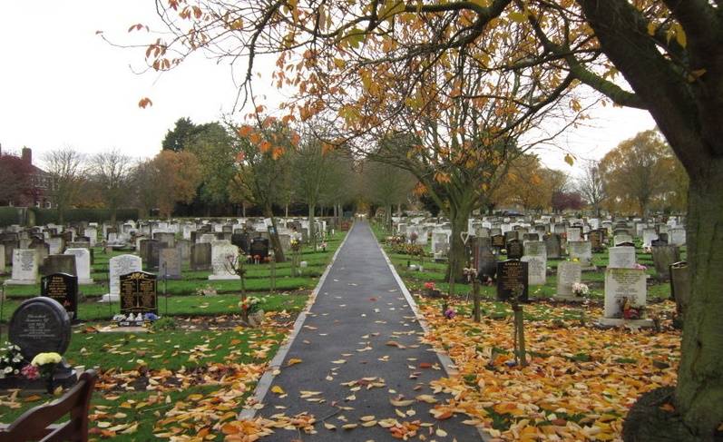 Eastern Cemetery in Preston Road