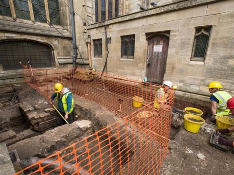View article Archaeology work begins ahead of Hull Minster visitor centre works