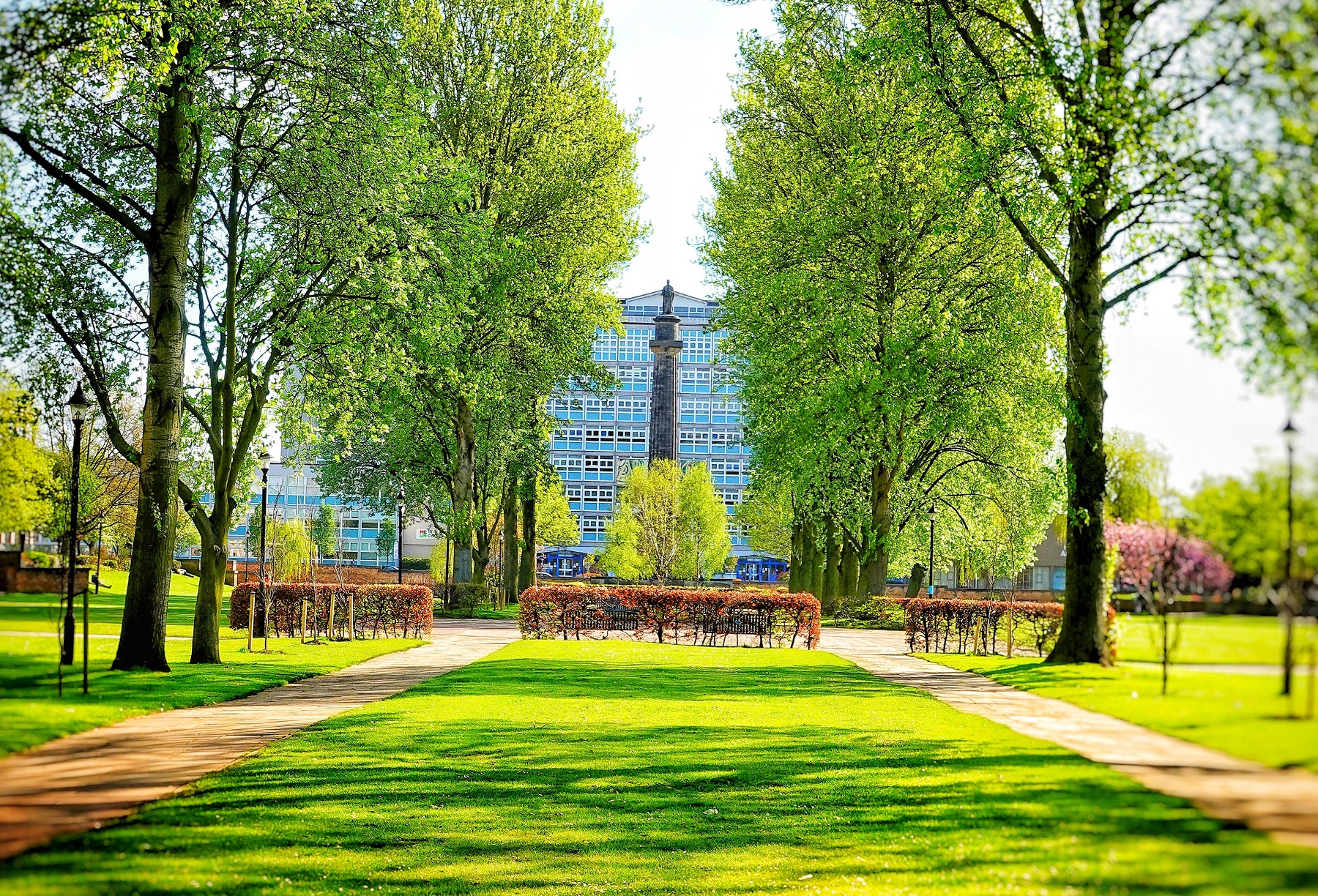 Queens Gardens in Hull City Centre.