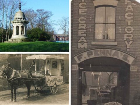 View article Family celebrate 50 years selling ice cream in Hull park