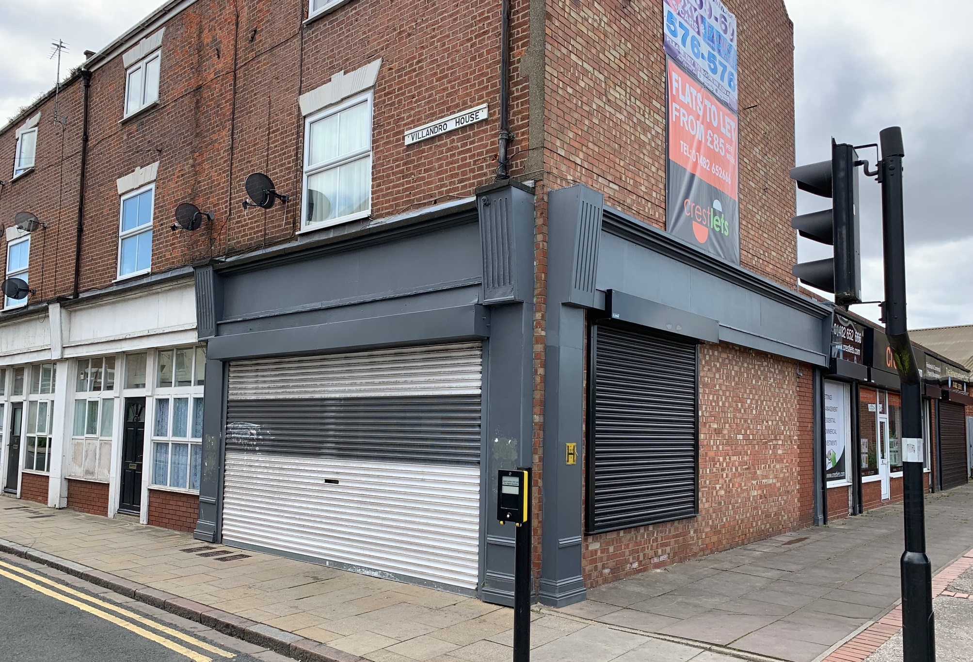 The building in Charles Street.