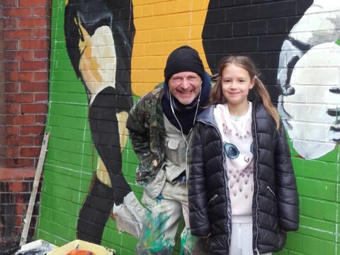 View article ‘Enchanterlands Avenue’: murals pop up around Hull railway bridge