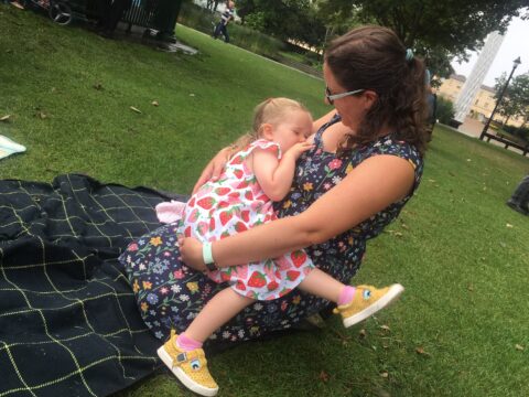 View article 55 women breastfed their babies in Queens Gardens this morning – here’s why