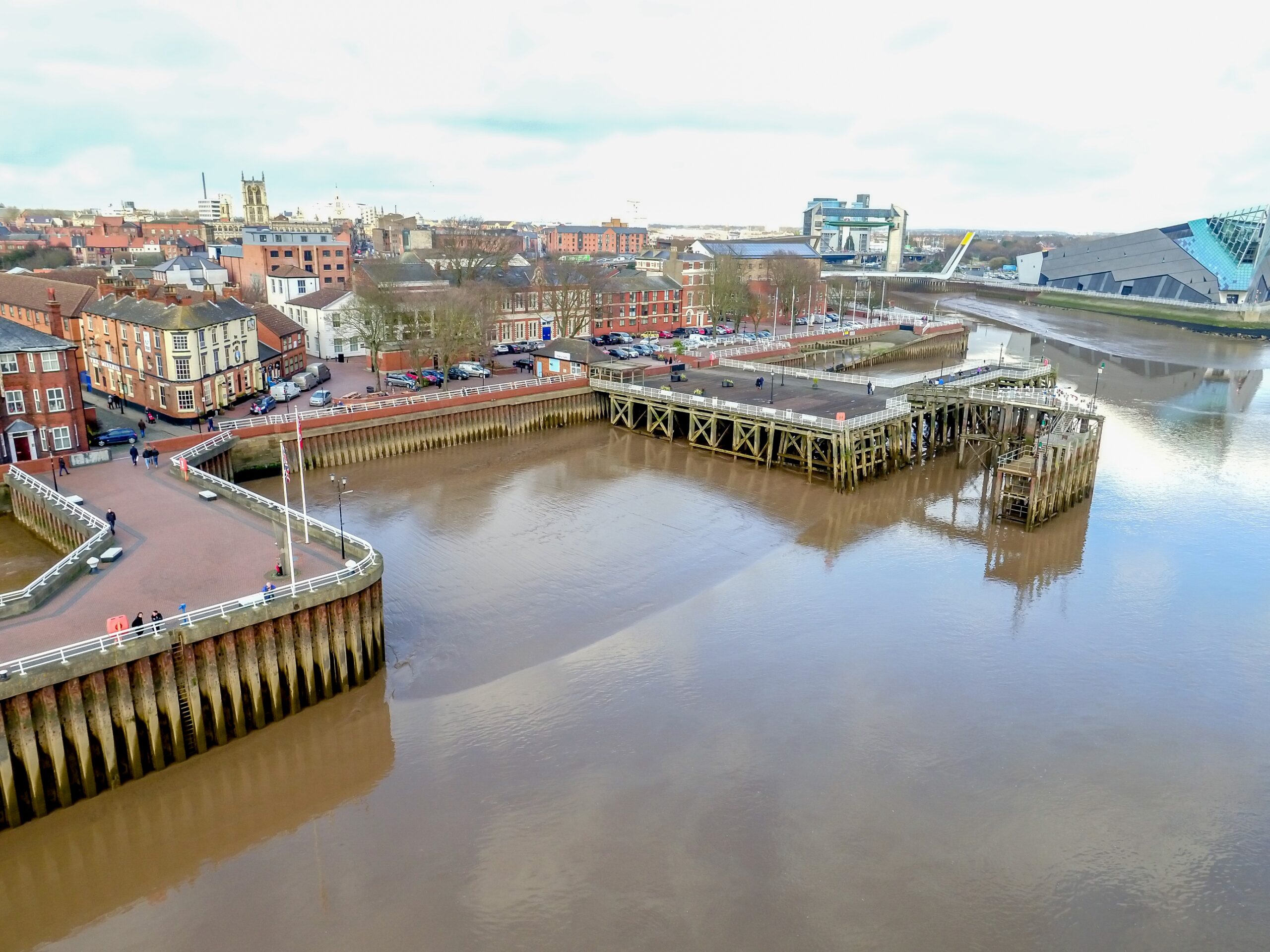 Victoria Pier in Hull.