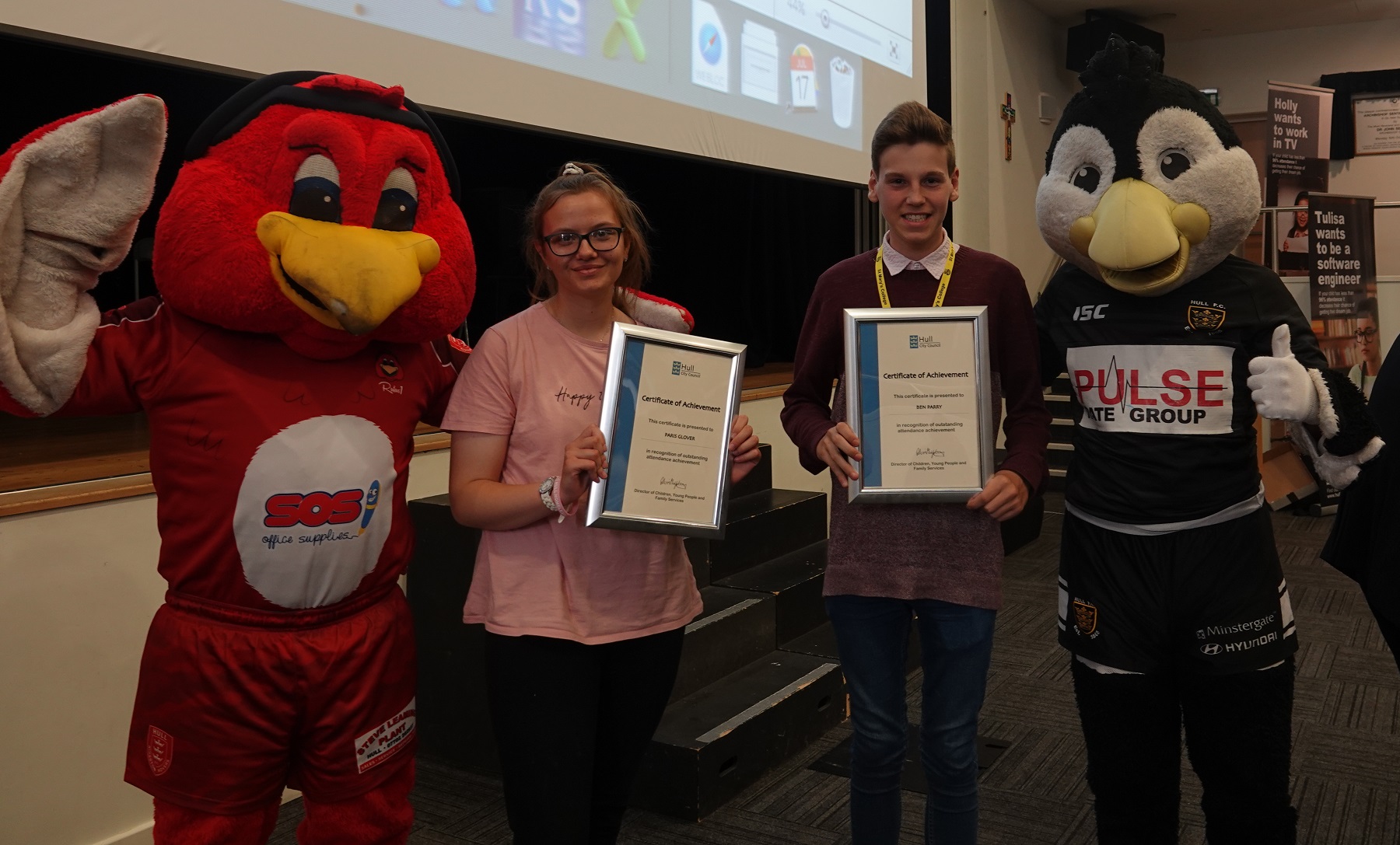 Airlie Bird and Rufus the Robin