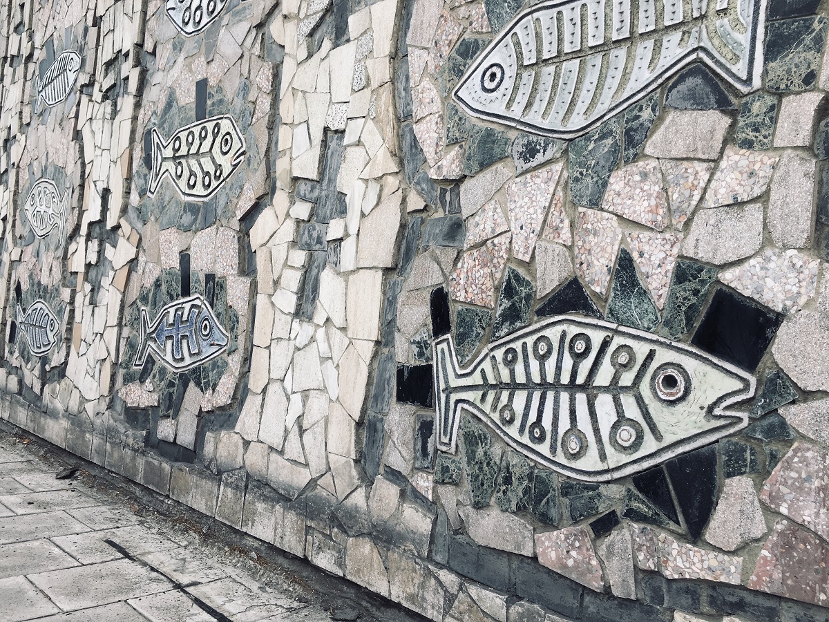 Fish mural