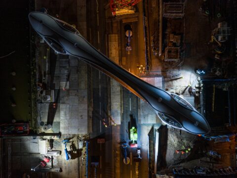 View article Hull’s A63 footbridge is closer to completion – and will soon have a name