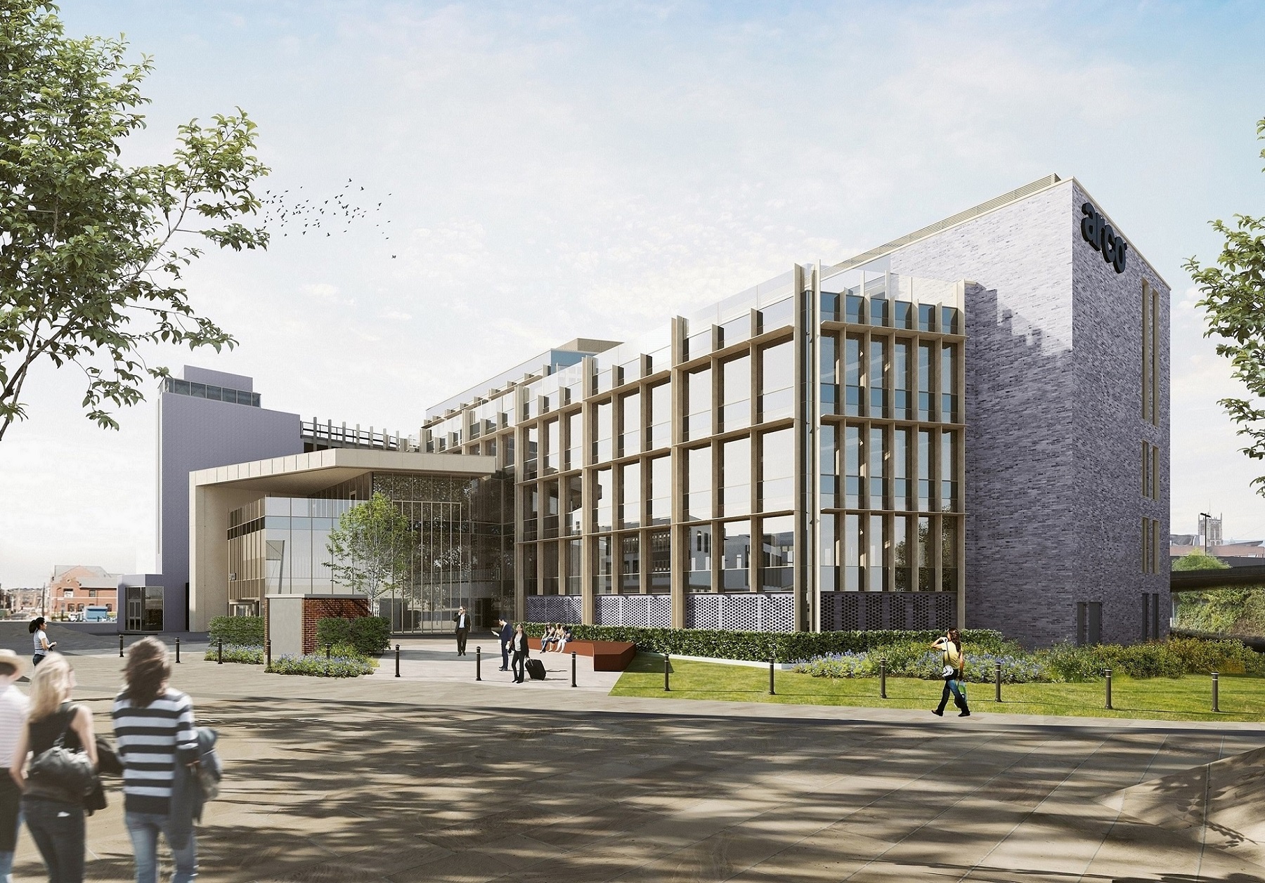A CGI of the Arco head office