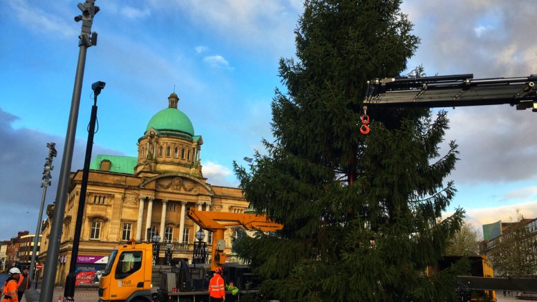 Hull Christmas tree 2019