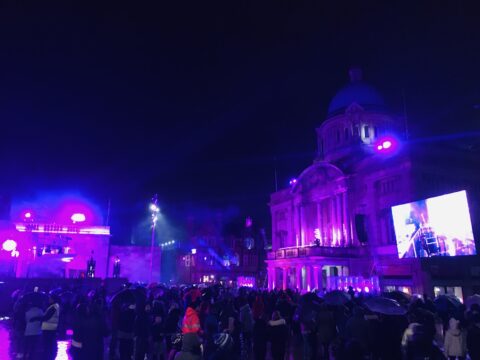 View article Rain can’t stop thousands turning out for Hull’s Christmas lights switch-on