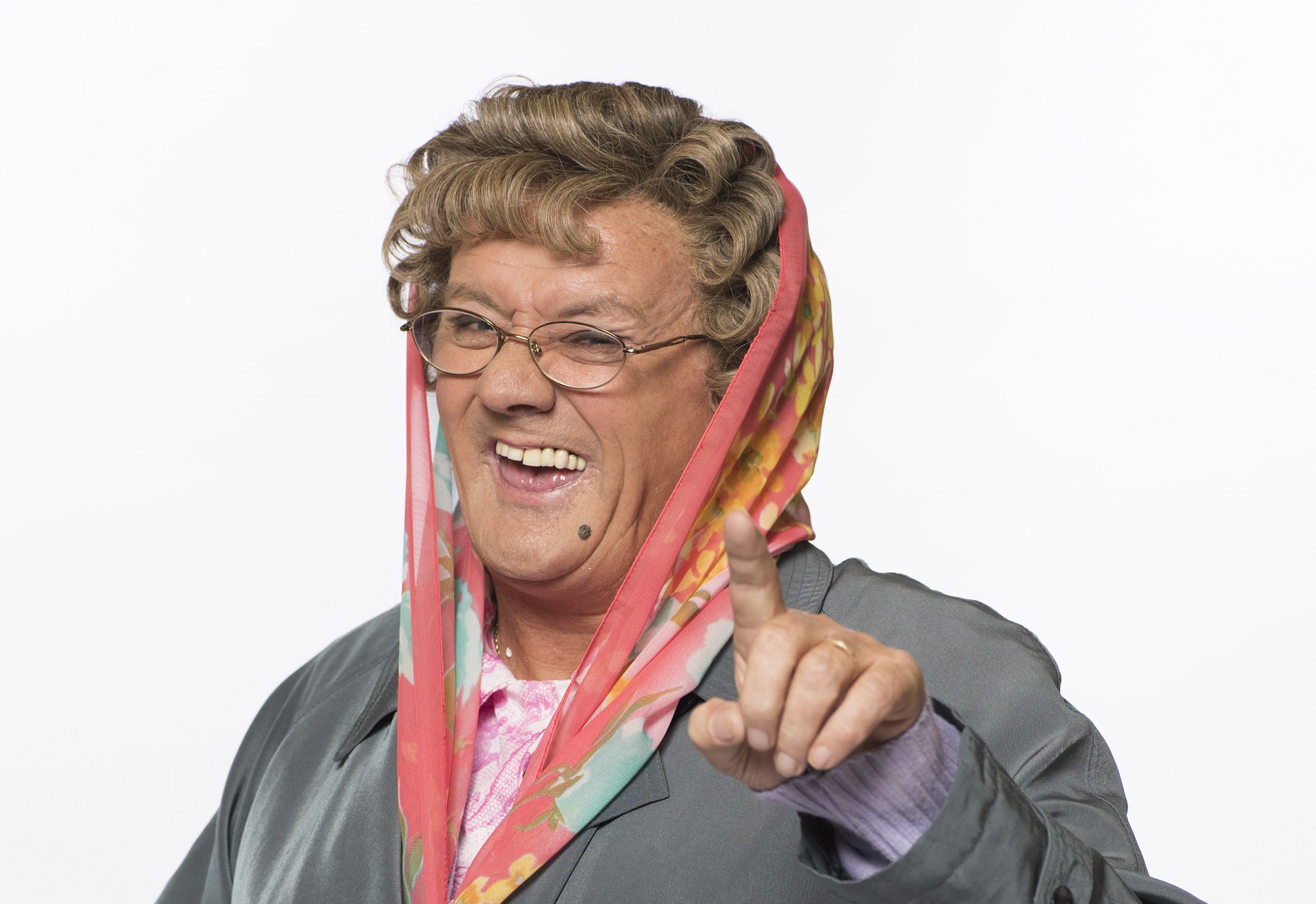 Brendan O’Carroll as Agnes Brown from Mrs Brown's Boys.
