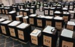 Polling boxes in Hull
