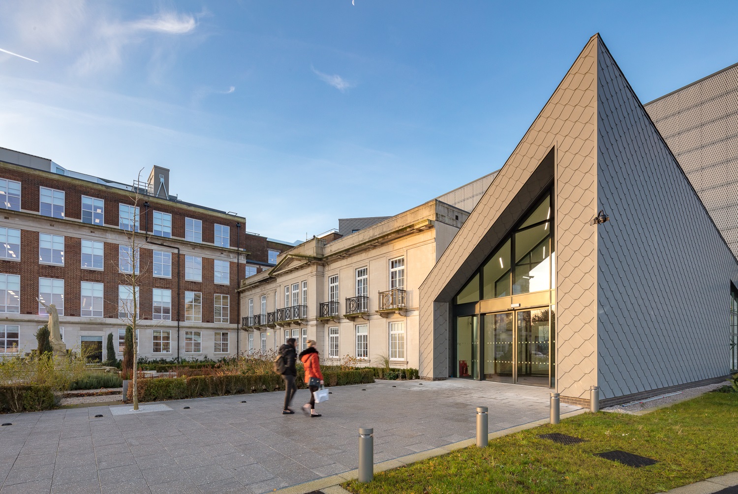 The exterior of RB’s £105m science and innovation centre