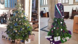 Trees entered into Hull's first Christmas Tree Festival