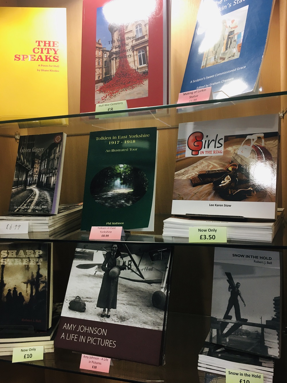 Amy Johnson - A Life in Pictures, is available to buy at Hull Central Library