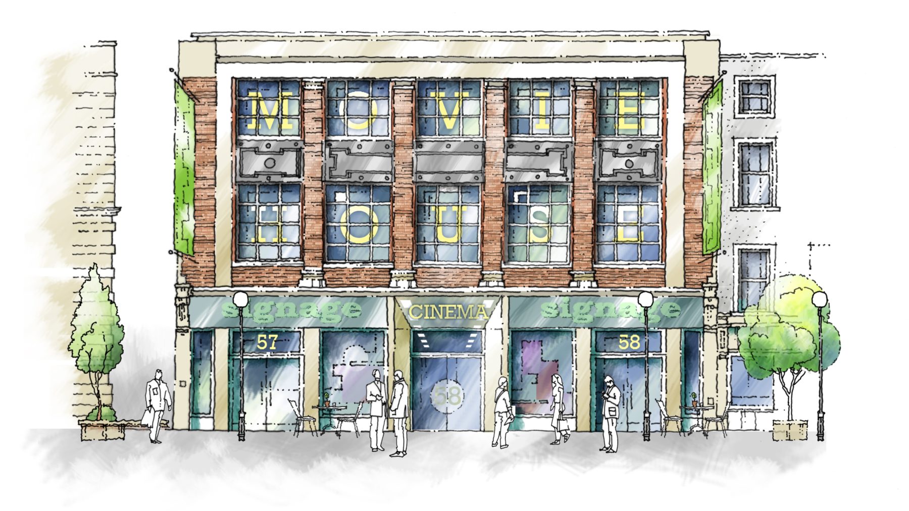 Artist's impression of Whitefriargate regeneration