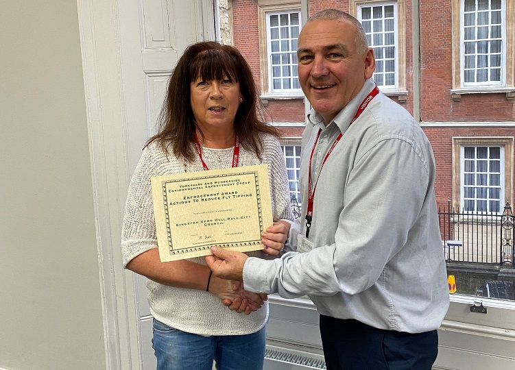 Hull enforcement award