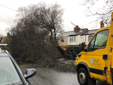 View article How Hull is battling Storm Ciara