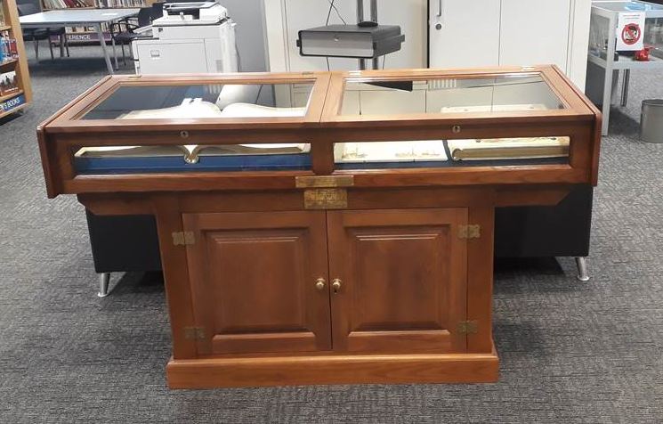 Two Fishermen’s Memorial books have been relocated to Hull History Centre.