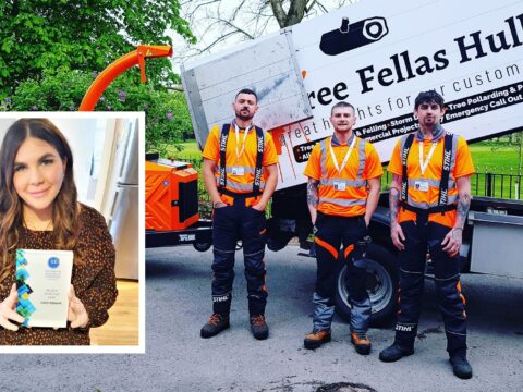 View article Hull care leaver wins international business award