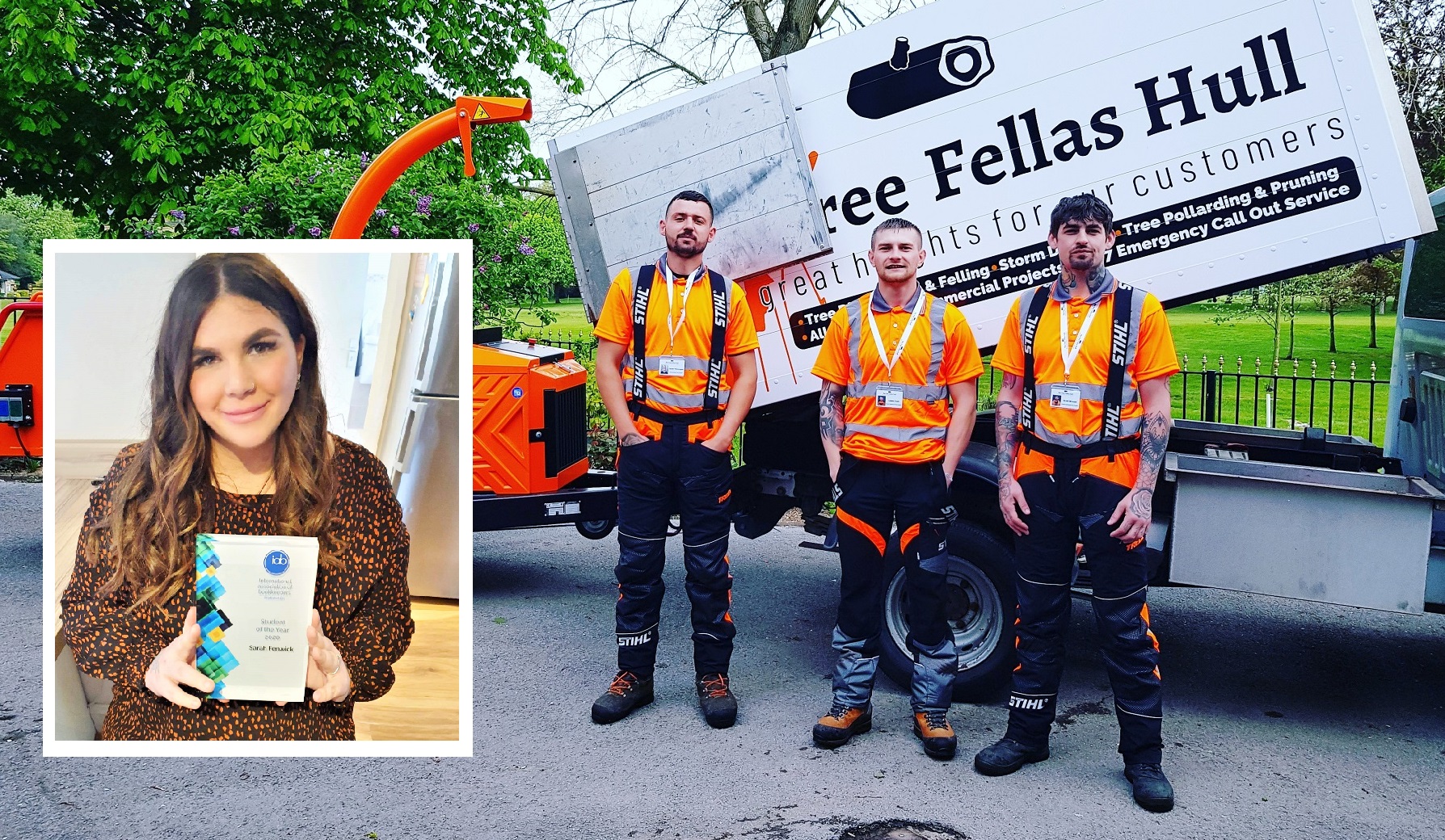 Tree Fellas with Sarah