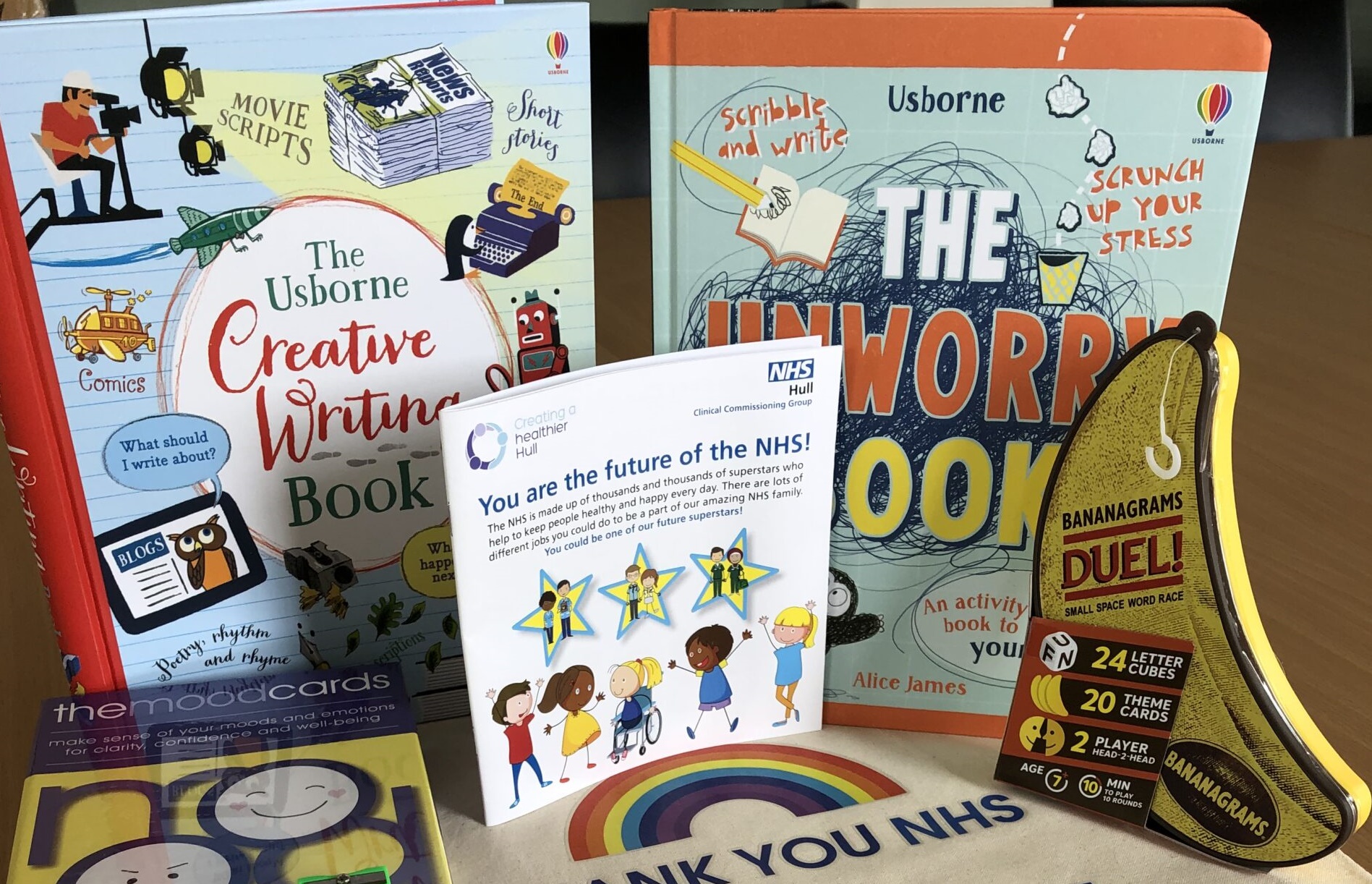 Wellbeing packs to help children with school work and mental health.