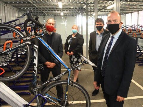 View article New cycle hub opens at Paragon Interchange