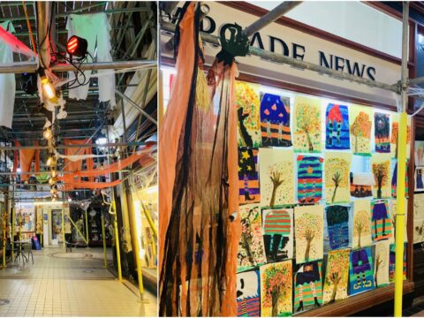 View article Spooky kids bring the fright to Hepworth’s Arcade