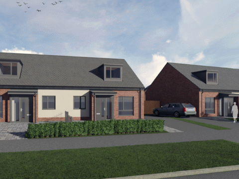 View article Milestone as work starts on 500th new council home for the city