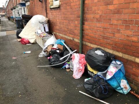 View article Man fined after he was caught fly-tipping on CCTV