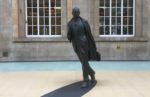 Philip Larkin Statue, Hull Paragon Interchange