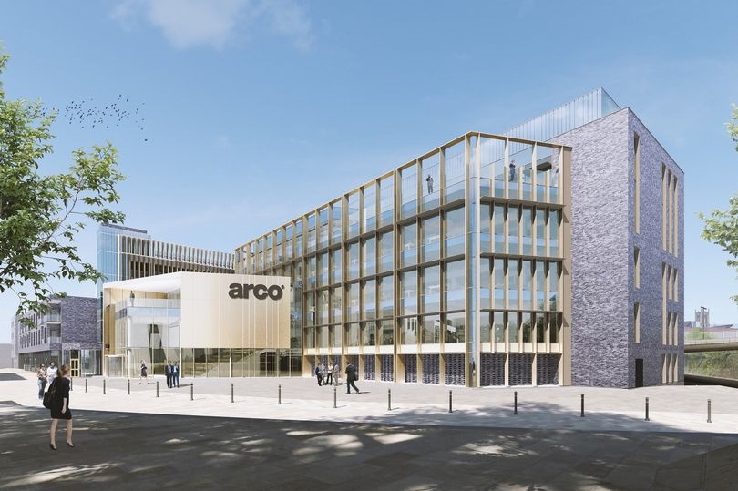 How the new Arco headquarters will look in the city's Fruit Market.