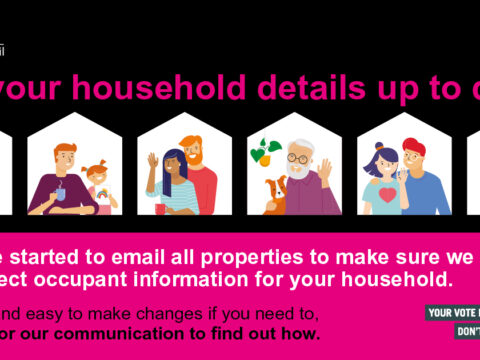 View article Residents asked to submit household information