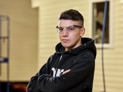 View article Liam no longer in ‘dark place’ thanks to Hull’s new career initiative