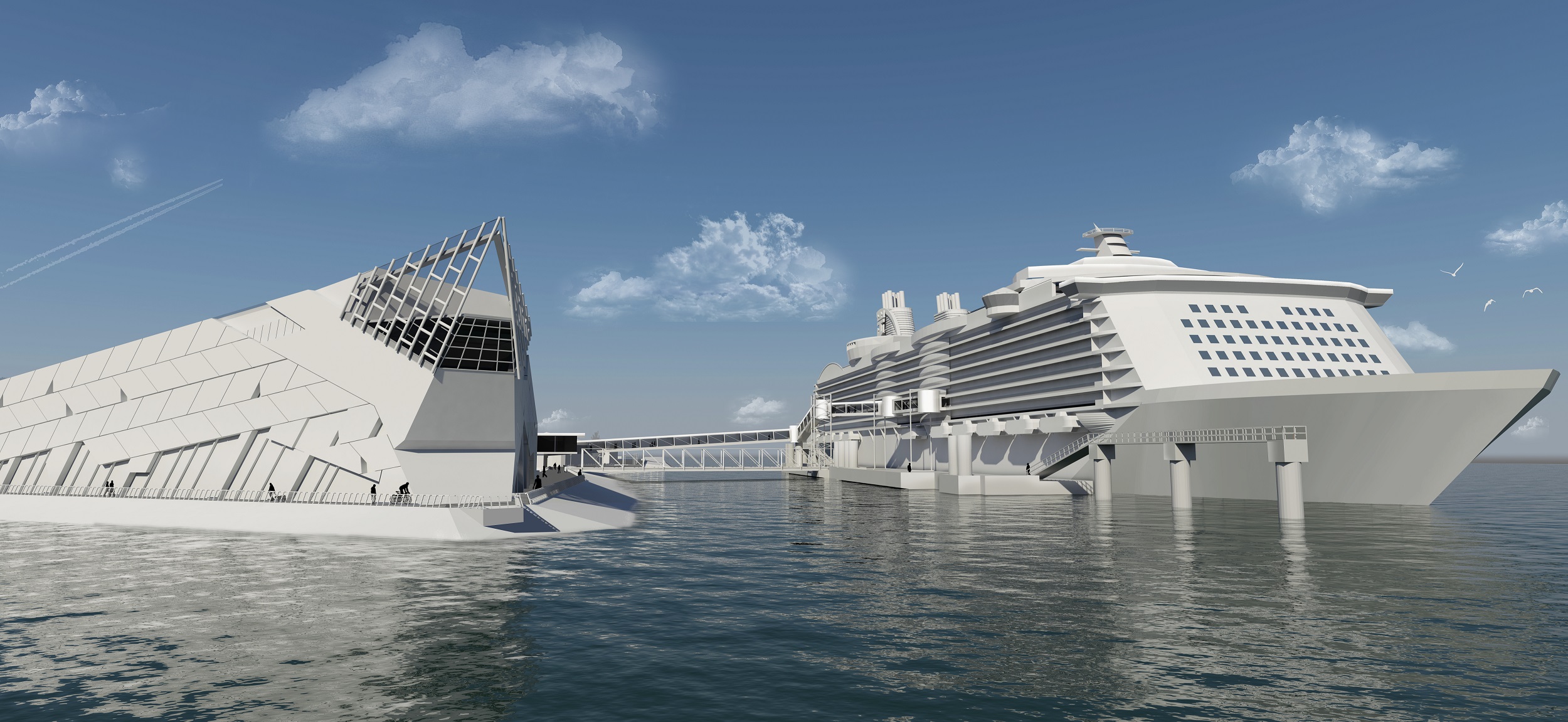 Yorkshire's Cruise Terminal visual