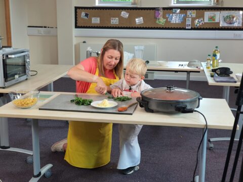 View article Families get cooking with free video series