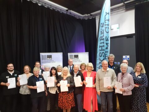 View article Volunteers become official White Badge tour guides to showcase maritime city