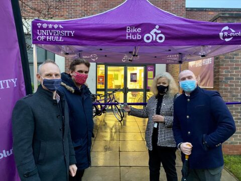 View article University bike hire hub to boost ‘exercise, wellbeing and carbon reduction’