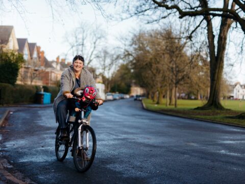 View article “The feeling of getting somewhere under my own steam gives me a buzz”