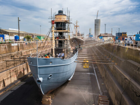 View article Restoration of Hull’s historic ships moves step forward